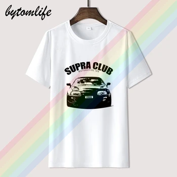Toyota Supra T-shirt sjove nyhed brugerdefinerede mand hipster nørd stil, kort-langærmet T-shirt top