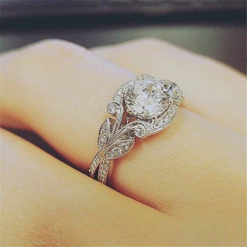 Splint S925 Diamant Ring for Kvinder Anillos VS1 Smykker, Ædelsten sølv 925 smykker Bryllup bijoux femme Bizuteria Ring anel