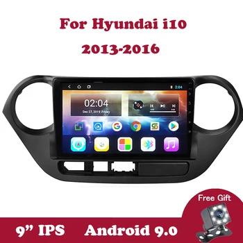 Android 9.0 Mms-Stereo Player For Hyundai Grand I10 2008-2012 Venstre og Højre Hånd Køre Bil Radio 2Din DVD-Tape Recorder