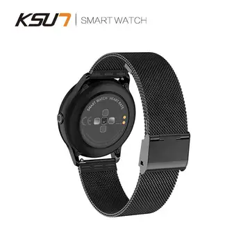 KSUN KSR905 Smart ur IP68 vandtæt Hærdet glas Aktivitet, Fitness tracker pulsmåler Sports Mænd og kvinder smartwatch