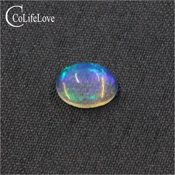 5mm*7mm Blå Brillance Naturlige Opal Løs Smykkesten Austrtalia Opal Gemstone