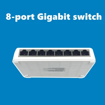 OEM Nye model 8-Port Gigabit Switch Desktop RJ45 Ethernet-Switch 10/100/1000 mbps Lan-Hub, switch 8 portas
