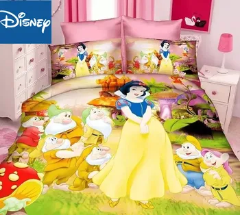 Disney Moana enkelt størrelse strøelse sæt til børn, bed indretning dobbelt dyne dækker sengetæppe flat sheet 3/4stk hjem tekstil-gratis fragt
