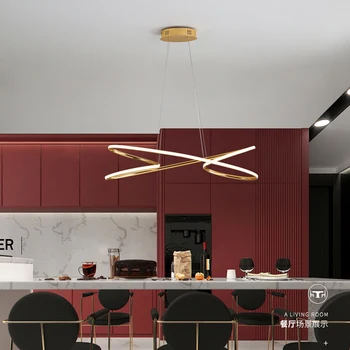 FANPINFANDO moderne led lysekrone belysning til stuen, soveværelset hængende lys Køkken Bar suspension plating lysekrone loft
