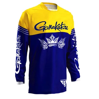 2020 Nye GAMAKATSU Fiskeri Mænd Beklædning til Udendørs Sport Fiskeri Tøj Anti-UV-Quick-Dry Åndbar langærmet Fiskeri Shirt