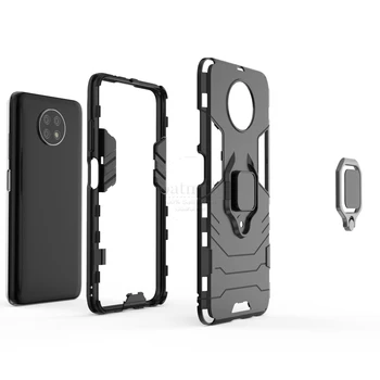 For Xiaomi Redmi Bemærk 9T 5G Tilfælde Hybrid Robust Rustning Støtteben Med Metal Finger Ring stødsikker Dækning For Xiomi Redmi 9 T Tilfælde
