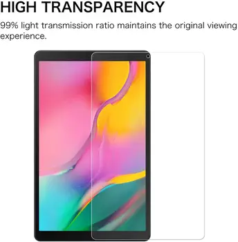 For Samsung Galaxy Tab 10.1 2019 T510 T515 - 9H Tablet Skærm Protektor Beskyttende Film Anti Fingerprint Hærdet Glas