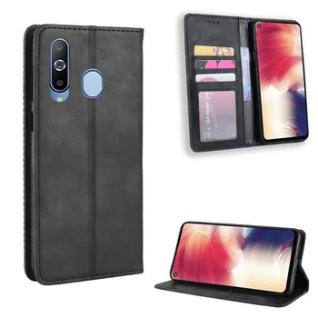 For Samsung Galaxy A9 Pro 2019 Tilfælde Flip Style Læder Telefon Taske Cover Til Samsung Galaxy A9Pro A9 PRO 2019 SM-G887N fotoramme