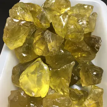100g Naturlige Brazillian Topas Sten, Kvarts Krystal cuarzo piedra for Håndværk Citrin Crystal Hård sex Mineral Prøver Krystaller