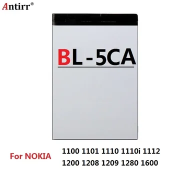 BL-5CA Batteri Til Nokia 1100 1101 1110 1110i 1112 1200 1208 1209 1280 1600 Batterier til Mobiltelefoner