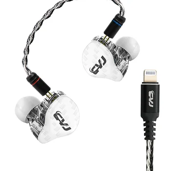 CVJ CVM-Lightning stik 1DD + 1 BADEVÆR er egnet til Apple 7, 8, plus 11 pro, XS, Max, 12 iPad udskifteligt kabel-fire enhed headset
