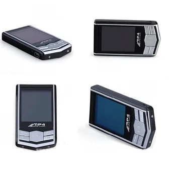MP4-Afspiller 16GB 32GB Slim HD MP3 MP4-Afspiller med fm-radio, video-afspiller, E-bog indbygget hukommelse 1,8 tommer-afspiller, MP4