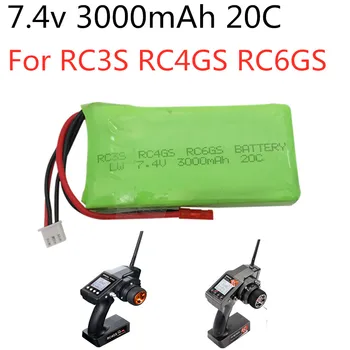 2S 7.4 V 3000mah 20C Lipo Batteri Til Radiolink RC3S RC4GS RC6GS Sender 1 stk Li-Polymer 7.4 v 3000mAh 2s lipo Batteri