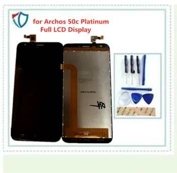For Archos 50c Platinum Fuld LCD Display + Touch Screen Digitizer Panel Komplet Samling