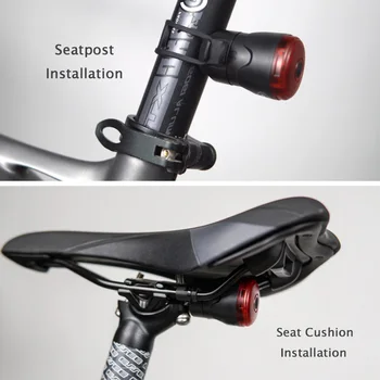 LEADBIKE Smart Brake Sensing Cykel baglygter Cykel Lys Vandtæt USB-Opladning, Cykling Lys Led-Baglygte Mtb Accesorios