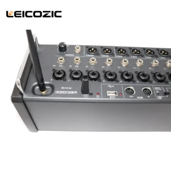Leicozic XR16 X LUFT 1:1 16 Input Digital Mixer Til Ipad/Android Tabletter Integreret Wifi og USB-Stereo-Optagelse Mixing Console