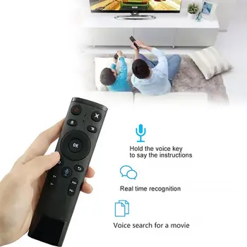 Aircondition, Mus, Fjernbetjening, Bluetooth Stemme Fjernbetjening Til Smart TV Android IPTV Boks 3 for Smart-TV, IPTV, Netværks Set-top B