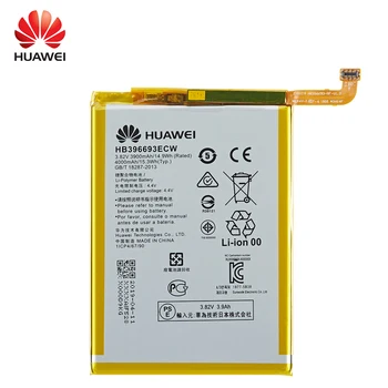 Hua Wei Orginal HB396693ECW 3900mAh Batteri Til Huawei Mate 8 NXT-AL10 NXT-TL00 NXT-CL00 NXT-DL00 mate8 Batterier