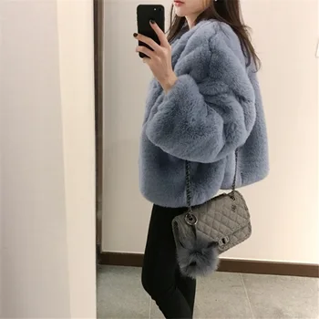 Kvindelige Vinter Jakker Luksus Plus Size Pels 2020 Ny Trend Vintage Tykkere Varmt Tøj Koreansk Pop Sød Mode Tøj