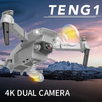 2020 NYE Drone 4K 1080P HD-Kamera WiFi Fpv lufttryk Højde holde Sort Og Grå Folde Quadcopter Professionel RC Toy Dron
