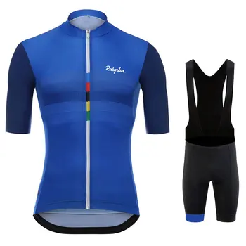 2020 Ralvpha pro team Cycling Jersey Maillot Ciclismo kortærmet sommer mænd ' s road cykling bib gel shorts kits ropa de hombre