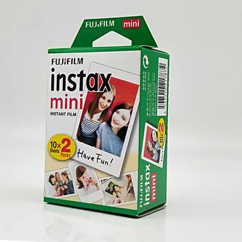 Fujifilm Instax Mini-Film 10 sort / hvid og 20 Hvide til Fuji Mini Kamera 7S 8 9 25 50 90 9 DELE Smartphone Printer SP-3 2 1
