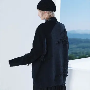 XITAO Kvast Solid Pullover Sweater Kvinder 2020 Efterår og Vinter Casual Fashion Style Temperament Match Kvinder Tøj DZL2276