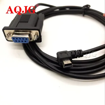 1,8 M 6Ft DB9 Female Jack til USB mini 5 Pin han RS232 Kabel-Adapter aqjg