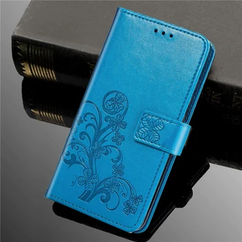 Luksus-Prægede 3D Blomst Tilfældet for Asus Zenfone GÅ ZB500KL ZB500KG X00AD PU Læder Tegnebog Flip Phone Case Taske Fuld TPU Cover