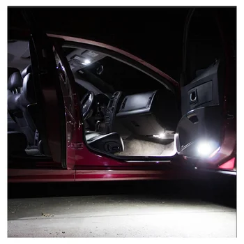 6stk Hvid Canbus Pære Bil LED Interiør Lys Pakke Kit Passer Til-2019 Citroen C4 Grand Picasso II Mk2 Fragt handskerum Lampe