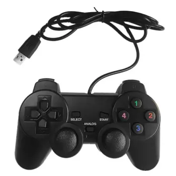 2021 Nye USB-Kablet Gamepad Enkelt/Dobbelt Vibrationer Spil Controller til PC