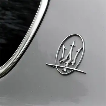 Bil Logo Klistermærker Til Maserati Levante Ghibli Granlusso Quattroporte Granturismo GT GC Coupe Gransport Gran Turismo Side Badge