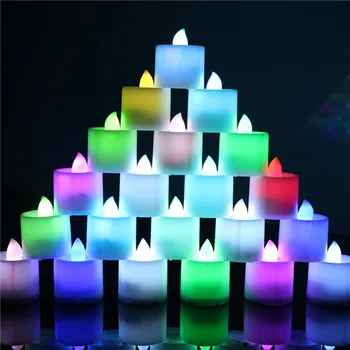 Farverige farve skiftende nightlight LED elektroniske lys lampe
