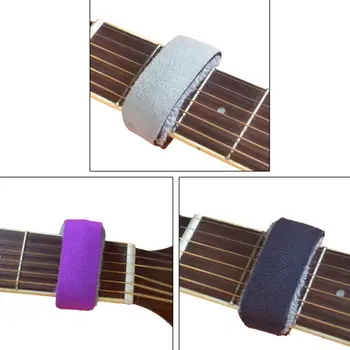 Guitar Fretwraps Strenge Mute Muter Gribebræt Muting Wraps for Normal 6/7 Guitarer Basser Q1FF