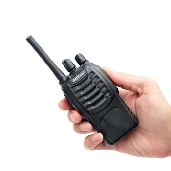 BF-888S baofeng walkie talkie 888s UHF 400-470MHz 16 Canali Portatile en følge vie radio