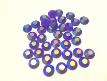 Jelly Ametyst AB Farve 2mm,3mm,4mm,5mm,6mm Facetter FlatBack Harpiks Rhinestone Nail Art Tøjet Dekoration Sten/Perler