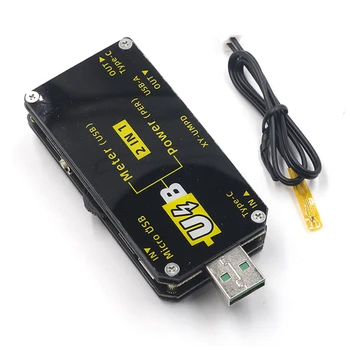 USB-farveskærm opladning tester Numeriske kontrol spænding Buck og boost power supply Anvendelig model:XY-UMPD